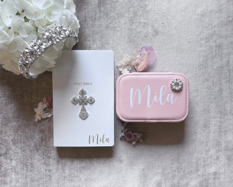Pastel Pink Jewellery Box
